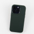 Mag Leather dėklas for do iPhone 13 Pro 6,1 dark green