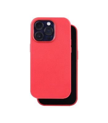 Mag Leather dėklas for do iPhone 14 Pro Max 6,7 red