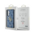 Guess dėklas for Samsung Galaxy S24 GUHCS24S4GMGBL blue HC PU LEATHER 4G METAL LOGO