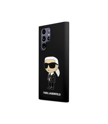 Karl Lagerfeld dėklas for Samsung Galaxy S24 Ultra KLHCS24LSNIKBCK black HC SILICONE NFT IKONIK