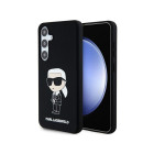 Karl Lagerfeld dėklas for Samsung Galaxy S24 Plus KLHCS24MSNIKBCK black HC SILICONE NFT IKONIK