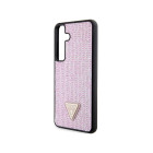 Guess dėklas for Samsung Galaxy S24 Plus GUHCS24MHDGPPP pink HC RHINESTONE TRIANGLE