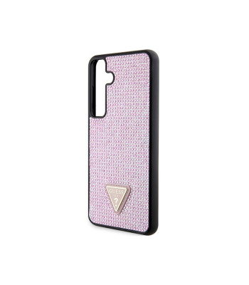 Guess dėklas for Samsung Galaxy S24 Plus GUHCS24MHDGPPP pink HC RHINESTONE TRIANGLE