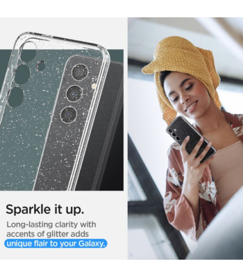 Spigen Liquid Crystal dėklas for Samsung Galaxy S24 glitter crystal