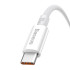 Baseus cabel Superior USB - USB-C 2,0m moon white 100W P10320102214-03