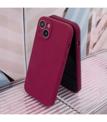 Mag Invisible dėklas for iPhone 14 6,1  burgundy