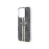 Guess dėklas for iPhone 15 Pro Max 6,7 GUHCP15XH4PSEGK black HC IML 4G GOLD STRIPE