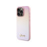 Guess dėklas for iPhone 14 Pro Max 6,7 GUHCP14XPSAIRSP pink HC PU SAFFIANO IRIDESCENT SCRIPT