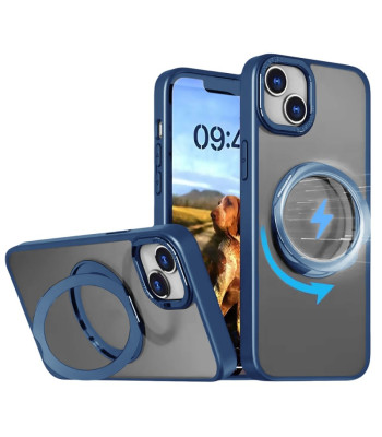 Mag Ring Rotating dėklas for iPhone 13 Pro 6,1 navy blue