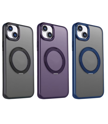 Mag Ring Rotating dėklas for iPhone 13 Pro Max 6,7 navy blue