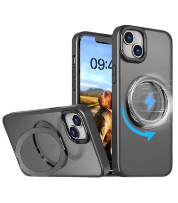 Mag Ring Rotating dėklas for iPhone 11 black