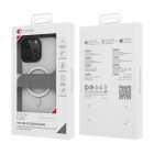 Comma dėklas Hard Jacket Mag for iPhone 15 Plus transparent antibacterial