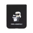 Karl Lagerfeld dėklas for Samsung Galaxy Z Flip 5 KLHCZF5SAKCNPK KARL HC SAFFIANO K-C PIN BLACK