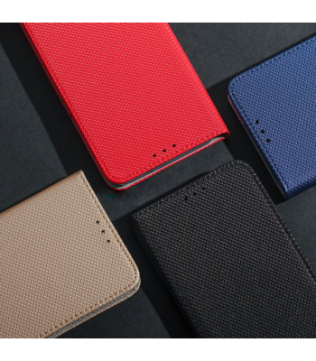 Smart Magnet dėklas for Xiaomi Redmi 13c red