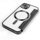 Smart Chrome Mag dėklas for iPhone 14 6,1 black