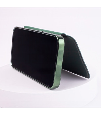 Smart Chrome Mag dėklas for iPhone 12 Pro Max 6,7 green