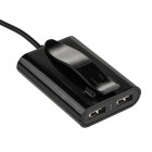 Akyga AK-CH-10 automobilinis įkroviklis (12 V | 4 x USB | 9000 mA) black