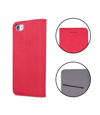 Smart Magnet dėklas for Samsung Galaxy S24 Plus red