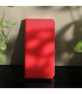 Smart Magnet dėklas for Samsung Galaxy S24 red