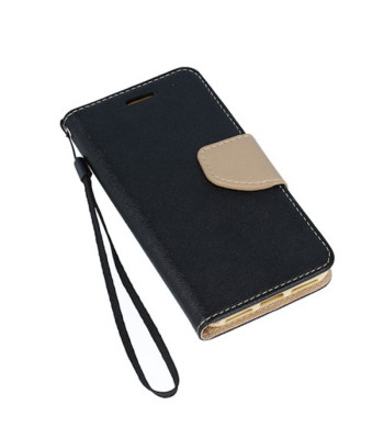 Smart Fancy dėklas for iPhone 15 6,1 black-gold