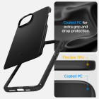 Spigen dėklas Thin Fit for iPhone 15 Plus 6,7 black