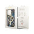 Guess dėklas for iPhone 14 Pro Max 6,7 GUHMP14XHLEOPWB blue hard dėklas Leopard MagSafe