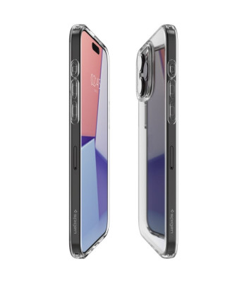 Spigen dėklas Liquid Crystal for iPhone 15 Pro Max 6,7 Crystal Clear