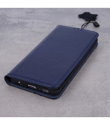 Genuine Leather Smart Pro for Xiaomi Redmi Note 12s 4G navy blue