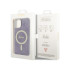 Guess dėklas for iPhone 14 Plus 6,7 GUHMP14MH4STU purple hard dėklas 4G MagSafe