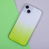 Gradient 2 mm dėklas for iPhone 15 6,1 green