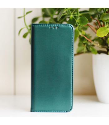 Smart Magnetic dėklas for Xiaomi Redmi Note 12 4G dark green