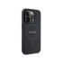 Guess dėklas for iPhone 14 Pro 6,1 GUHMP14LPSAHMCK black HC PU Saffiano Magsafe