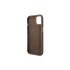 Guess dėklas for iPhone 14 Plus 6,7 GUHMP14MU4GPRW brown HC Magsafe 4G PU Logo Plate