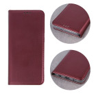 Smart Magnetic dėklas for Motorola Moto E22 / E22i burgundy