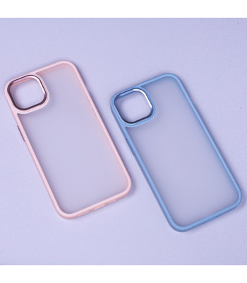 Satin Matt dėklas for iPhone 7 / 8 / SE 2020 / SE 2022 pink