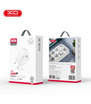 XO wall įkroviklis CE06 PD 30W 1x USB-C white