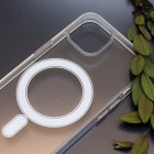 Anti Shock 1,5 mm Mag dėklas for iPhone 15 Plus 6,7 transparent