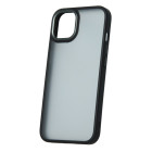 Satin Matt dėklas for iPhone 15 Pro Max 6,7 black