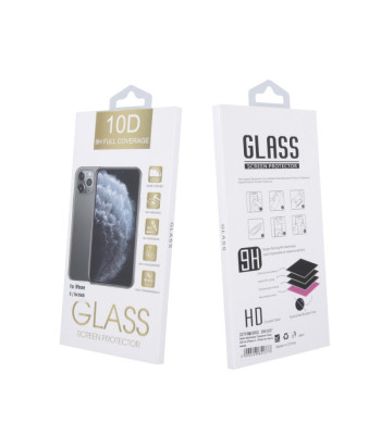 grūdintas stiklas 10D for iPhone 15 6,1 black frame