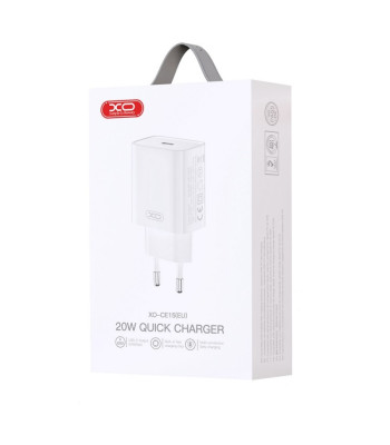 XO wall įkroviklis CE15 PD 20W 1x USB-C white