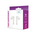 Setty Bluetooth earphones TWS with a charging dėklas ECA-01 white