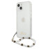 Guess dėklas for iPhone 13 Pro / 13 6,1 GUHCP13LKPSWH Transparent hard dėklas White Pearl