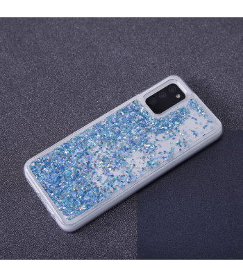 Liquid Sparkle TPU dėklas for iPhone 14 Pro Max 6,7 blue