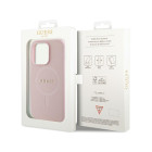 Guess dėklas for iPhone 13 Pro Max 6,7 GUHMP13XPSAHMCP pink Saffiano Magsafe