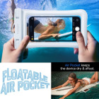 Spigen etui A610 Universal Waterproof Float dėklas biała