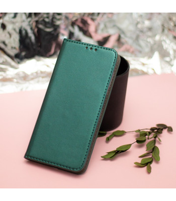 Smart Magnetic dėklas for Samsung Galaxy S23 dark green