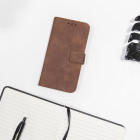 Smart Velvet dėklas for Xiaomi Redmi 12C brown