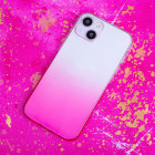 Gradient 2 mm dėklas for iPhone 15 Pro Max 6,7 pink