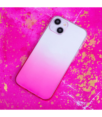 Gradient 2 mm dėklas for iPhone 15 Pro Max 6,7 pink