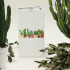 Smart Trendy Cactus 1 dėklas for Samsung Galaxy S23 5G